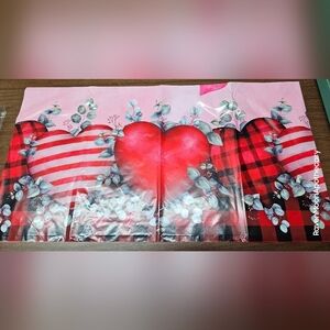 Valentines Day Table Clothe Plastic